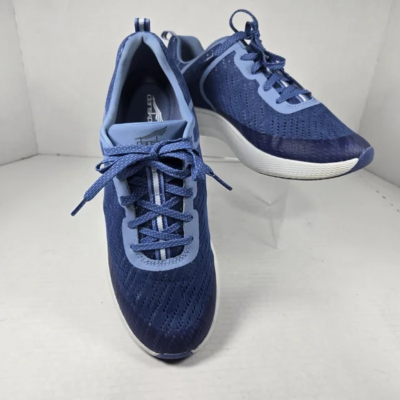 Dansko Sky Blue Mesh Laceup Lightweight Comfort Walking Sneakers Size EU 40 US 9 - Picture 1 of 12